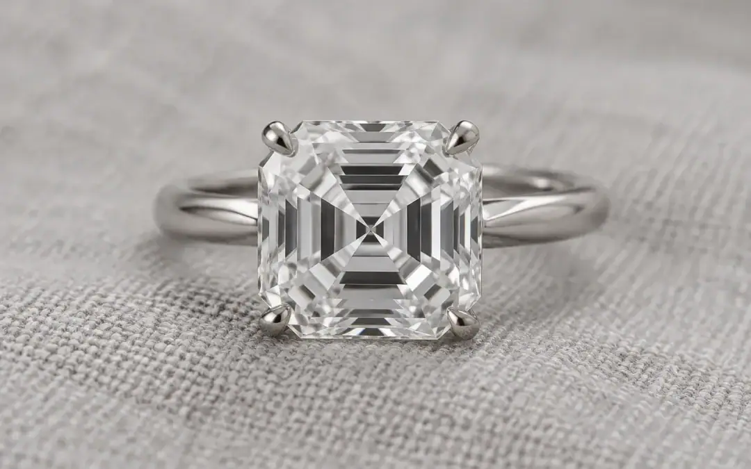 What is an Asscher cut diamond? History, look and how it compares.