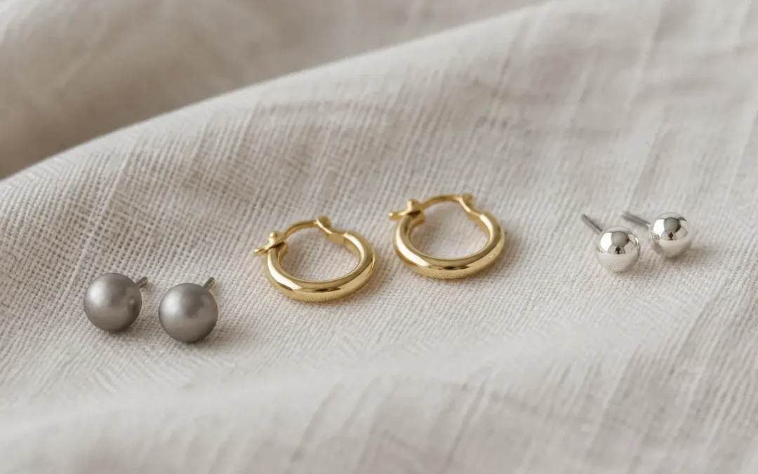 Jewelry for sensitive skin: the metals that are actually safe.